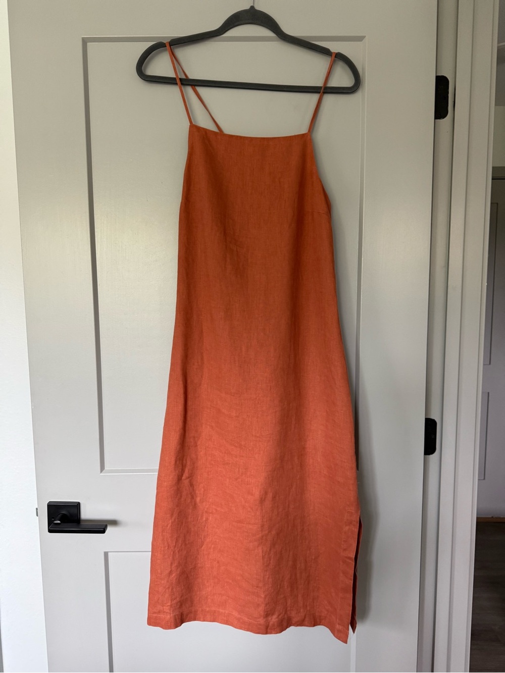 Rails Linen Dress Rust - Picture 3 of 15
